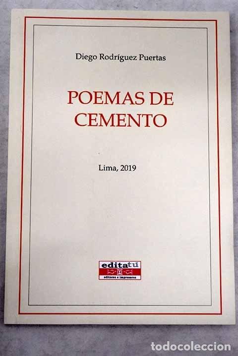 Libros: Poemas de cemento.- Rodr&iacute;guez Puertas, Diego - Foto 1