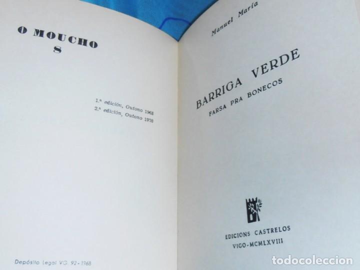 Libros: O MOUCHO 8 , BARRIGA VERDE, MANUEL MARIA - Foto 3