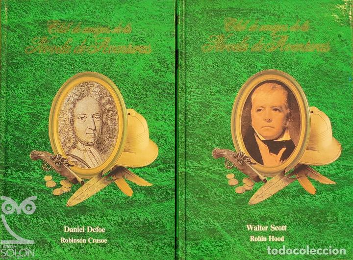 Libros: Robin Hood / Robinson Crusoe - Walter Scott / Daniel Defoe - Foto 1