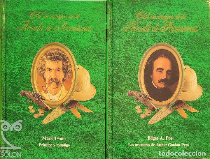 Libros: Las aventuras de Arthur Cordon Pym / Pr&iacute;ncipe y mendigo - Edgar A. Poe / Mark Twain