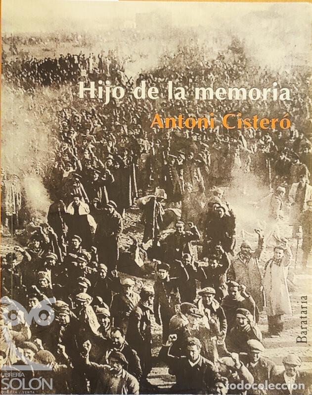 Libros: Hijo de la memoria - Antoni Cister&oacute; - Foto 1