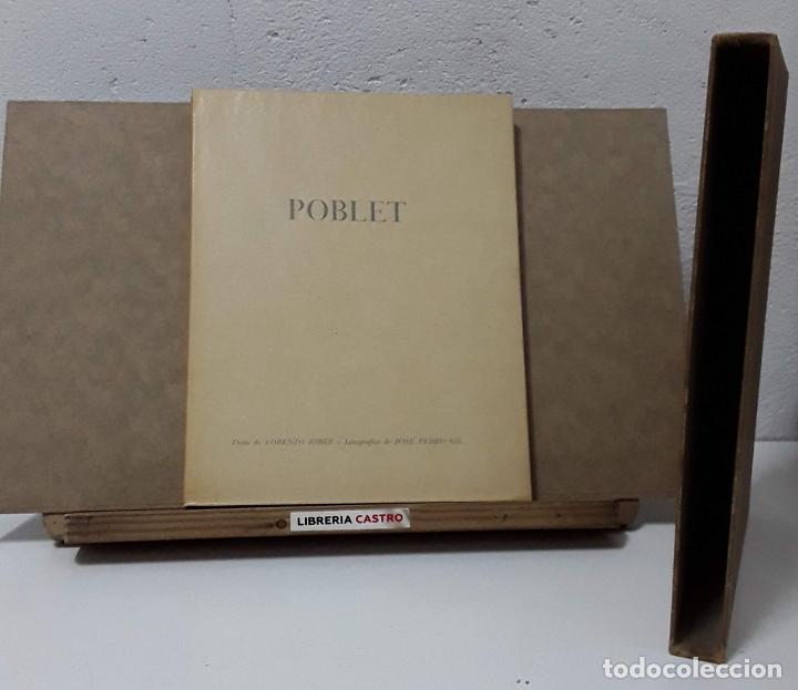 Libros: Poblet. Itinerario sentimental. (Numerado) - Lorenzo Riber - Foto 3