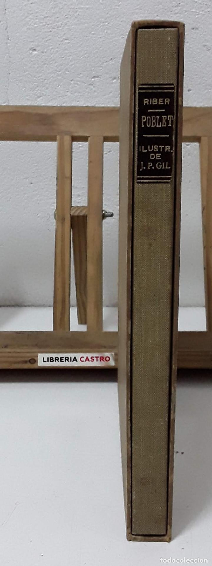 Libros: Poblet. Itinerario sentimental. (Numerado) - Lorenzo Riber - Foto 5