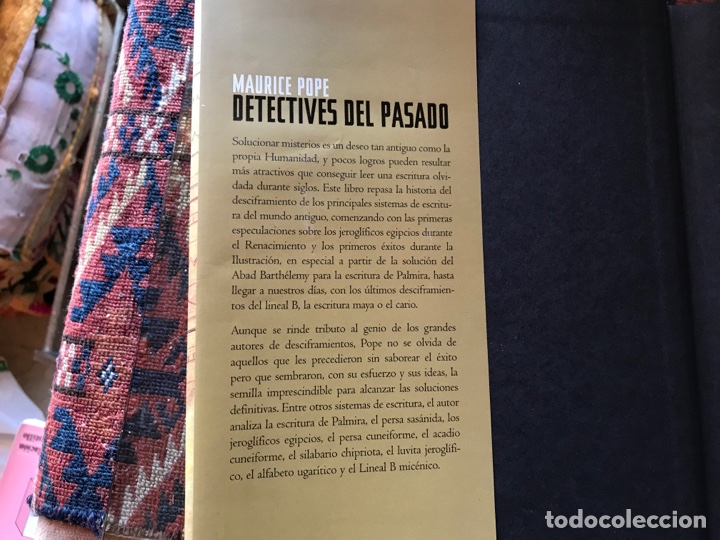 Libros: Detectives del pasado. Mauricio Pope. Oberon - Foto 4