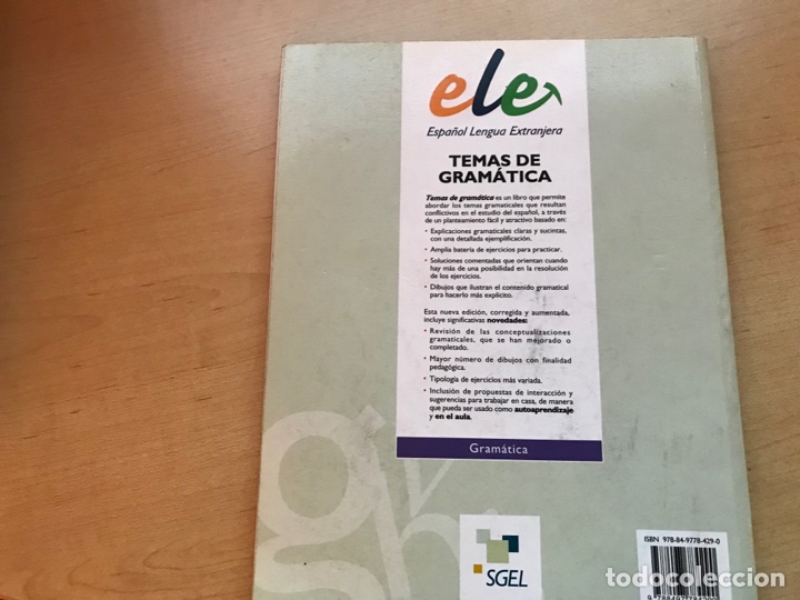 Libros: Temas de gram&aacute;tica con ejercicios pr&aacute;cticos. Concha Moreno - Foto 3