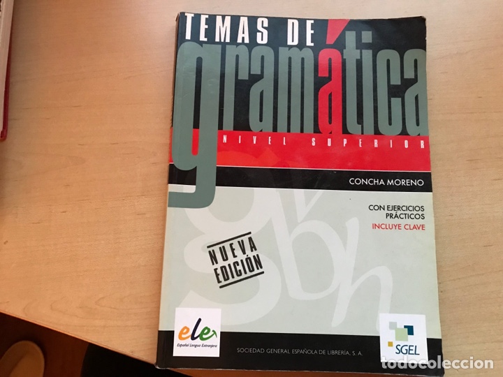 Libros: Temas de gram&aacute;tica con ejercicios pr&aacute;cticos. Concha Moreno - Foto 1