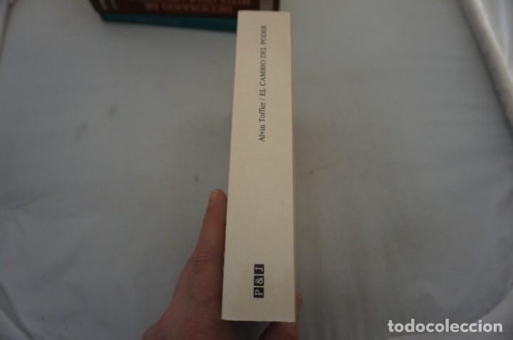 Libros: 10G/ EL CAMBIO DEL PODER - ALVIN TOFFLER / PLAZA JANES - Foto 2