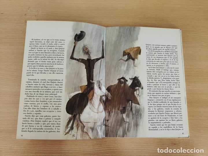 Libros: DON QUIJOTE DE LA MANCHA -Colecci&oacute;n EL CABALLO DE MADERA - 2 tomos - Foto 2