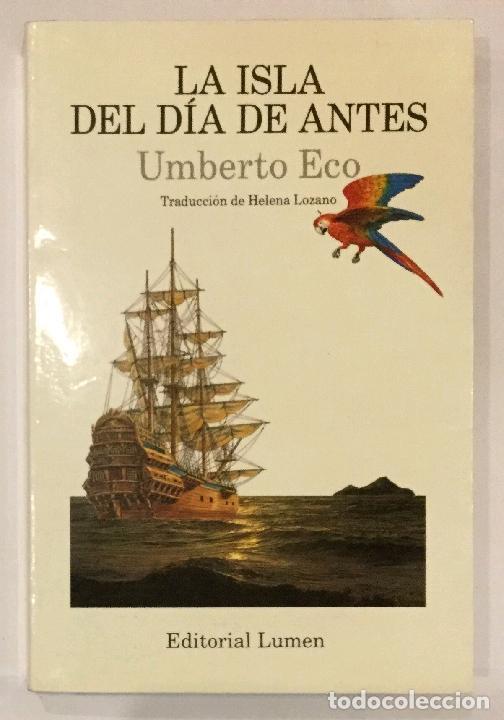 Libros: ECO, Umberto. - La isla del dia de antes. - Foto 1