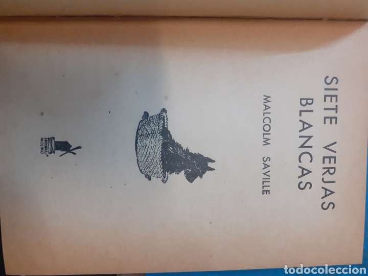 Libros: SIETE VERJAS BLANCAS - SAVILLE, Malcolm. - Foto 3