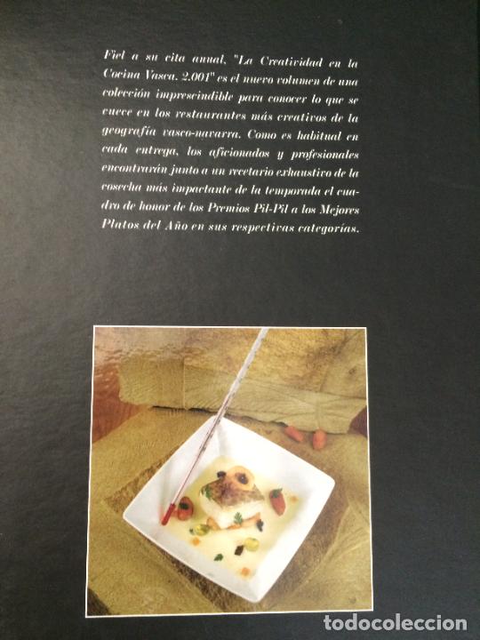 Libros: La creatividad en la cocina Vasca 2001. J.L. Barrena. - Foto 2