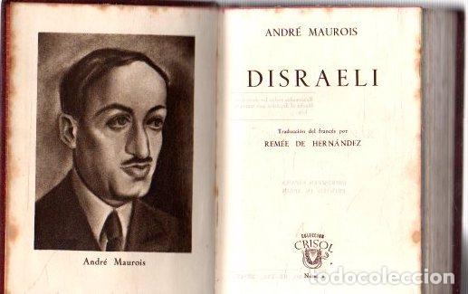 Libros: Disraeli - Maurois, Andr&eacute; - Foto 1