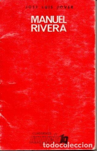 Libros: MANUEL RIVERA. - JOVER, Jos&eacute; Luis. - Foto 1