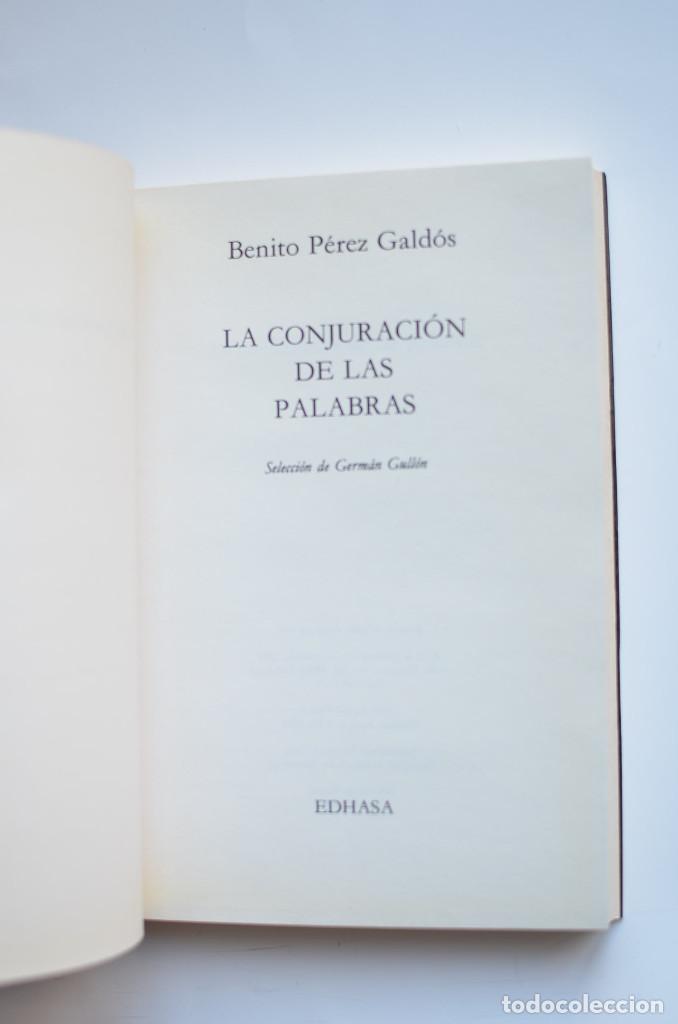 Libros: La conjuraci&oacute;n de las palabras - P&Eacute;REZ GALD&Oacute;S, Benito - Foto 2