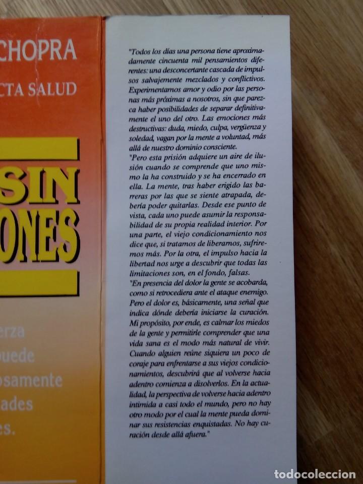 Libros: VIDA SIN CONDICIONES / DR. DEEPAK CHOPRA - Foto 3