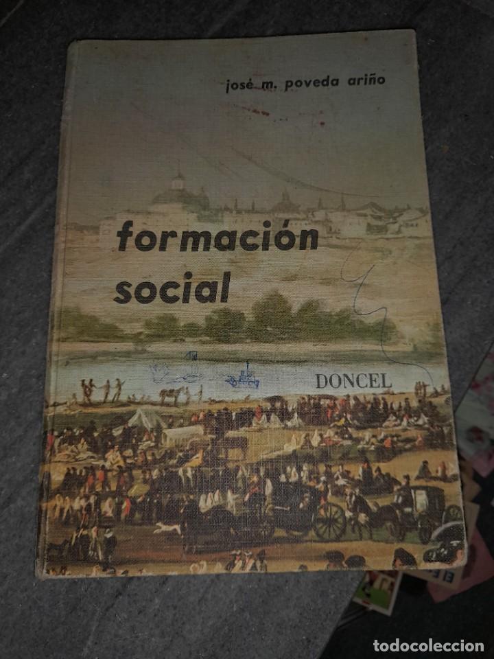 Libros: Libro Doncel Formaci&oacute;n social a&ntilde;o 1966 - Foto 1