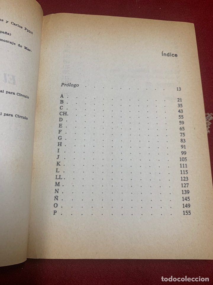 Libros: El diccionario de Coll. Jos&eacute; Luis Coll. Pr&oacute;logo de Camilo Jos&eacute; Cela. - Foto 5