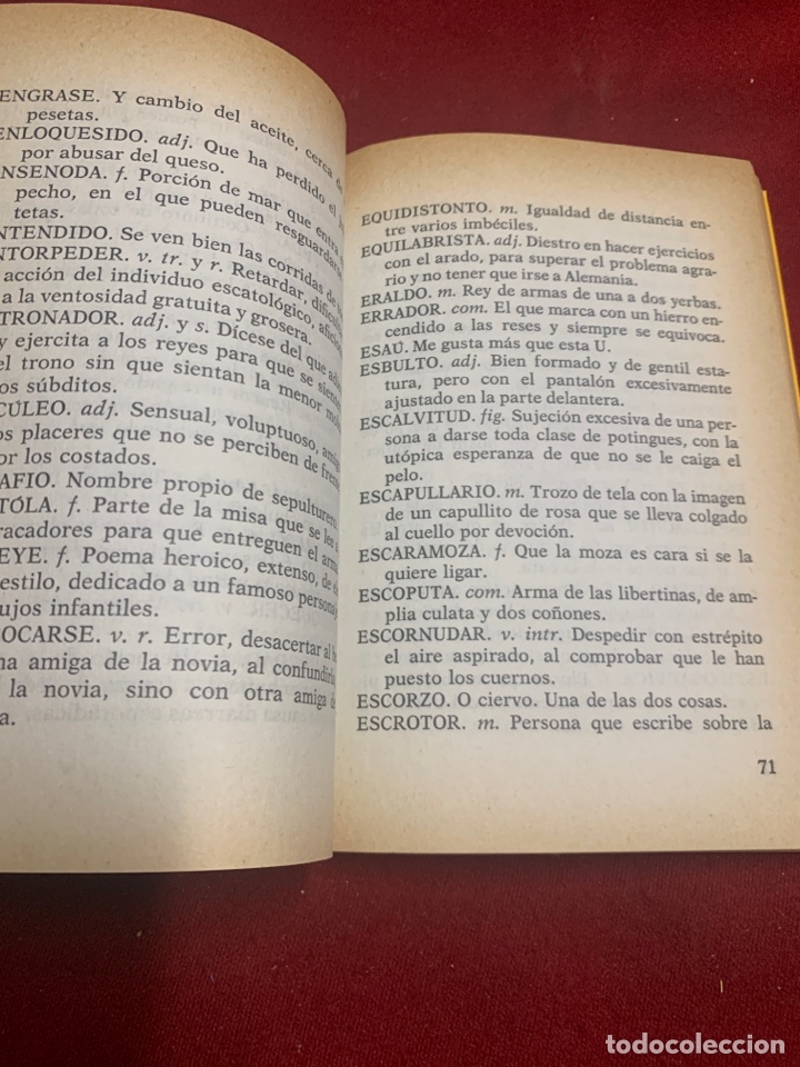 Libros: El diccionario de Coll. Jos&eacute; Luis Coll. Pr&oacute;logo de Camilo Jos&eacute; Cela. - Foto 7