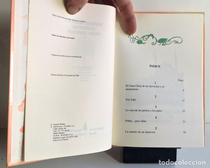 Libros: CUENTOS PARA CONTAR. Naguib Mahfuz - Foto 3
