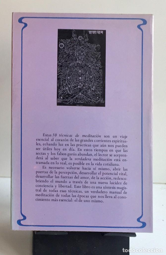 Libros: 50 T&Eacute;CNICAS DE MEDITACI&Oacute;N. Marc de Smedt - Foto 2