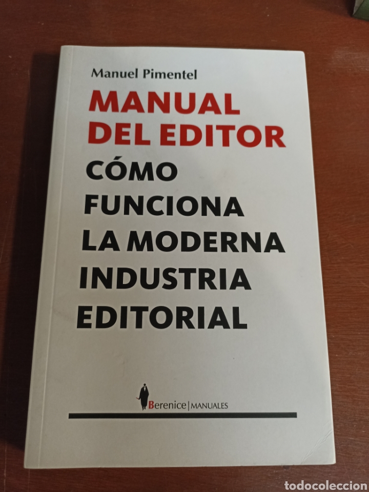 Libros: Manual del editor, Manuel Pimentel,Berenice manuales - Foto 1