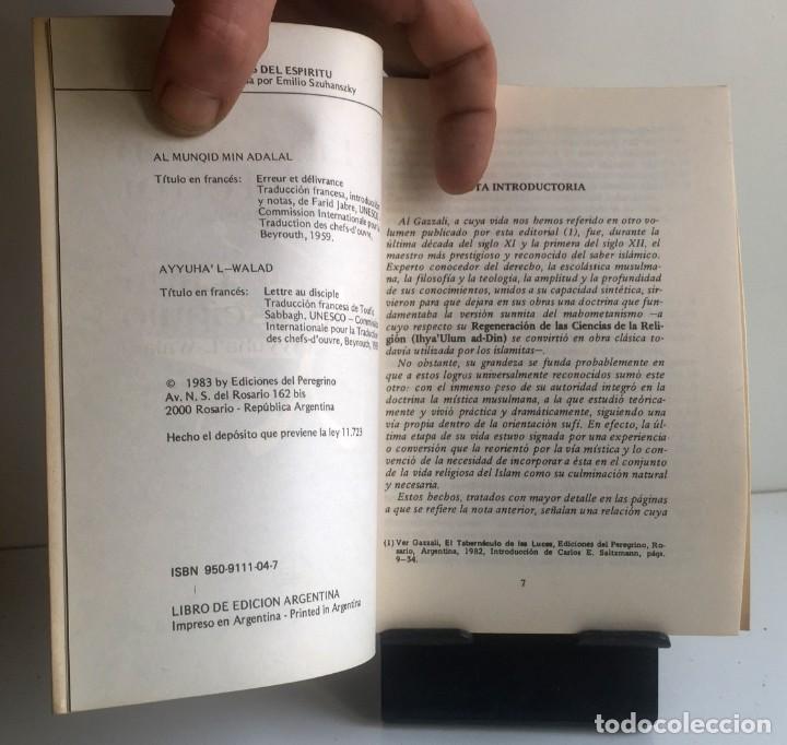 Libros: LIBERACI&Oacute;N DEL ERROR / CARTA AL DISC&Iacute;PULO. Gazzali - Foto 5