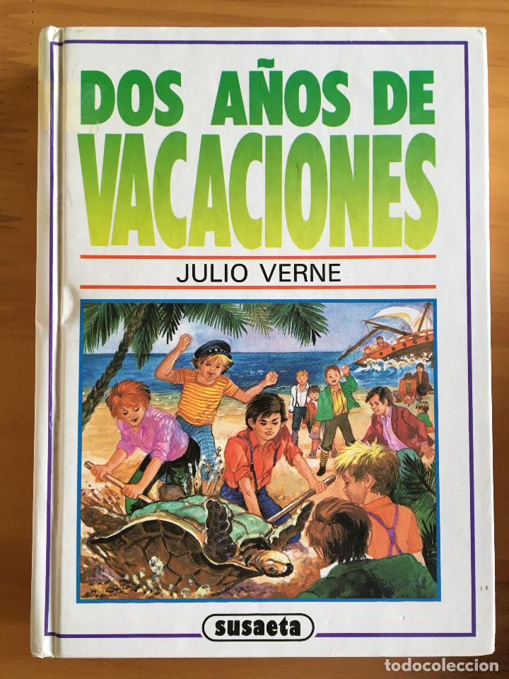 Libros: DOS A&Ntilde;OS DE VACACIONES - JULIO VERNE - Foto 1
