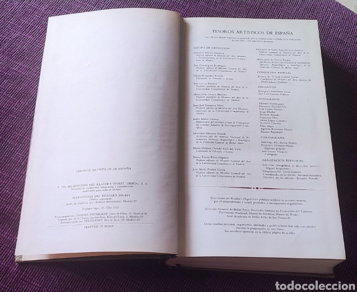 Libros: Tesoros art&iacute;sticos de Espa&ntilde;a. Selecciones del Readers Digest - Foto 5