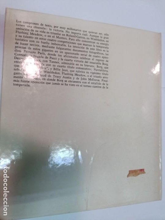 Libros: M. SUTTER Tenis. Roland-Garr&oacute;s wimbeldon, flushing meadow masters (ingl&eacute;s) SA8191 - Foto 2