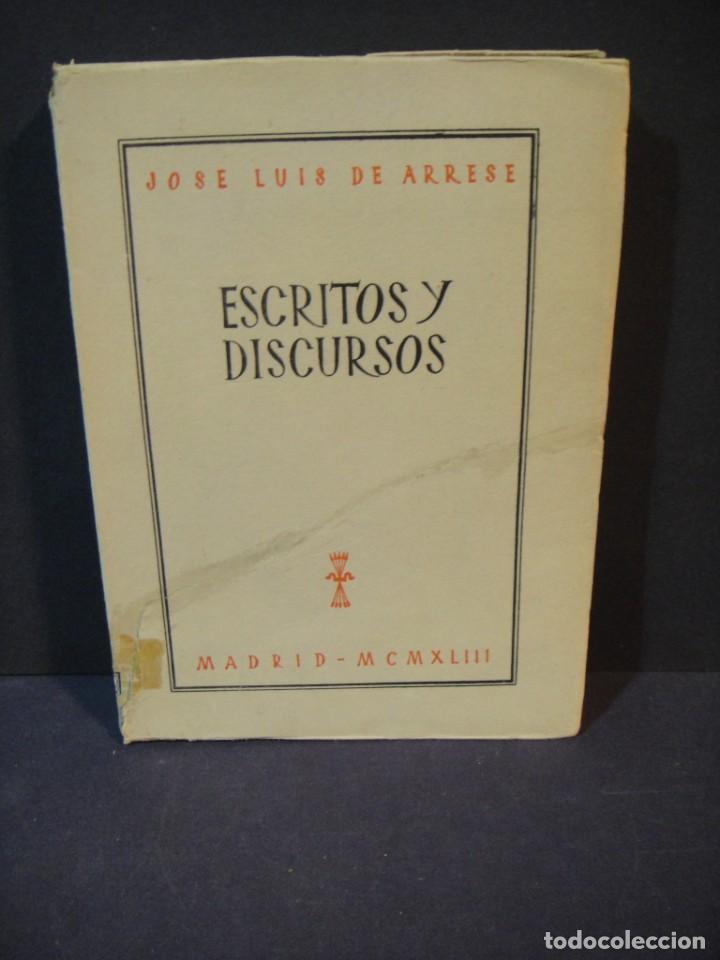 Libros: escritos y discursos - jose luis arrese - a&ntilde;o 1943 - Foto 1