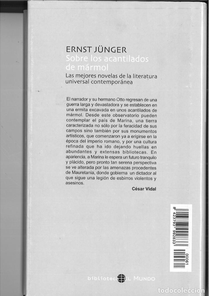 Libros: SOBRE LOS ACANTILADOS DE M&Aacute;RMOL. Ernst J&uuml;nger - Foto 2