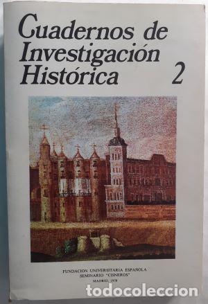 Libros: Cuadernos de investigaci&oacute;n hist&oacute;rica 2 - Foto 1