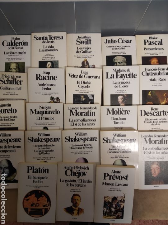 Libros: Lote 23 libros clasicos coleccion planeta. - Foto 1