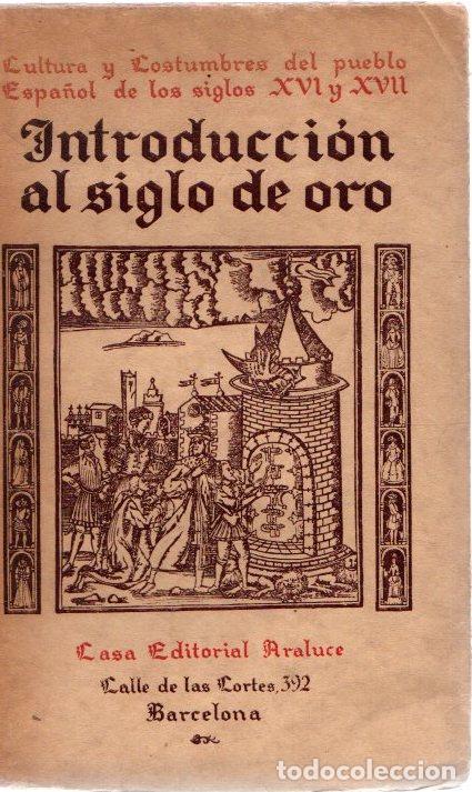 Libros: Introducci&oacute;n al siglo de oro - NO CONSTA AUTOR - Foto 1