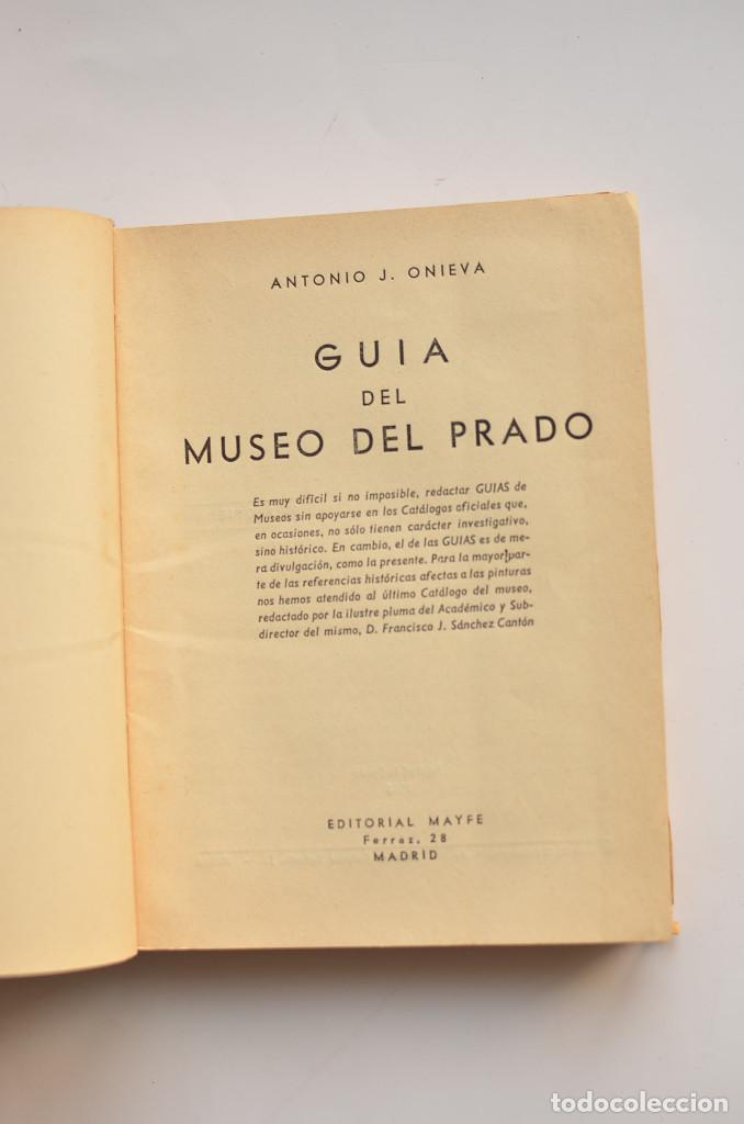 Libros: Gu&iacute;a del Museo del Prado - ONIEVA, Antonio Juan - Foto 3