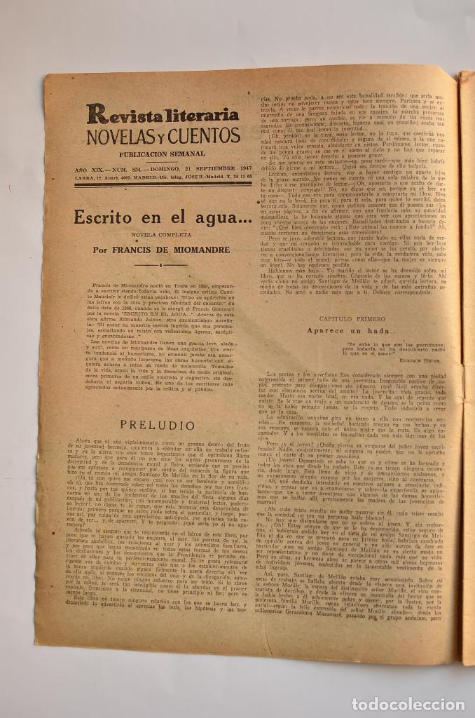 Libros: Escrito en el agua... - MIOMANDRE, Francis de - Foto 2