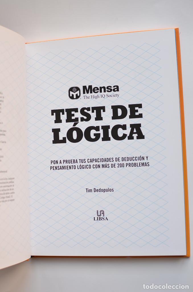 Libros: Test de l&oacute;gica - DEDOPULOS, Tim - Foto 2