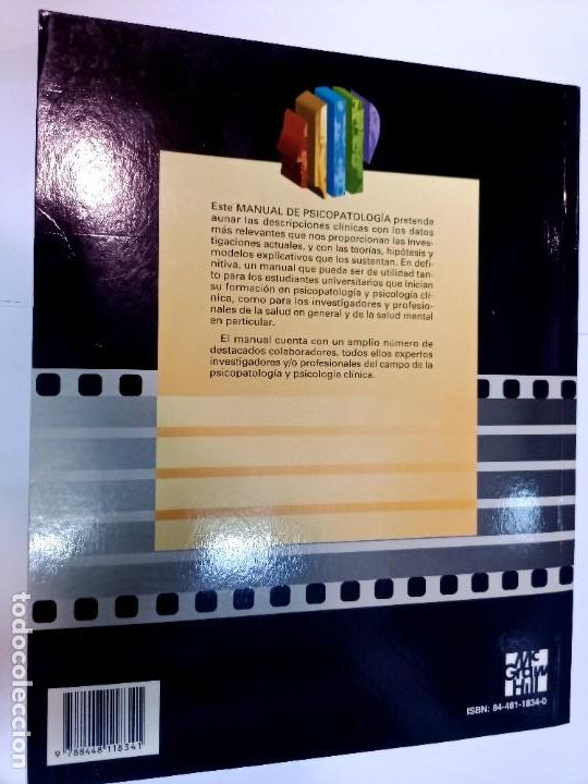 Libros: VV.AA Manual de psicopatologia 2 tomos SA8201 - Foto 3