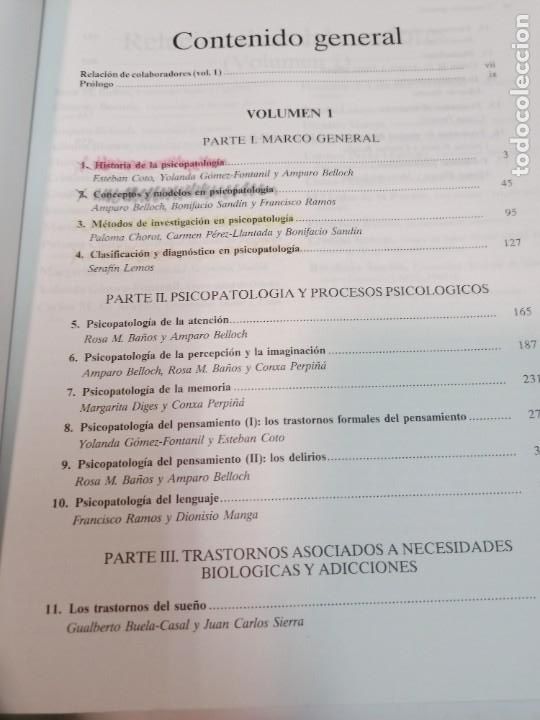 Libros: VV.AA Manual de psicopatologia 2 tomos SA8201 - Foto 4