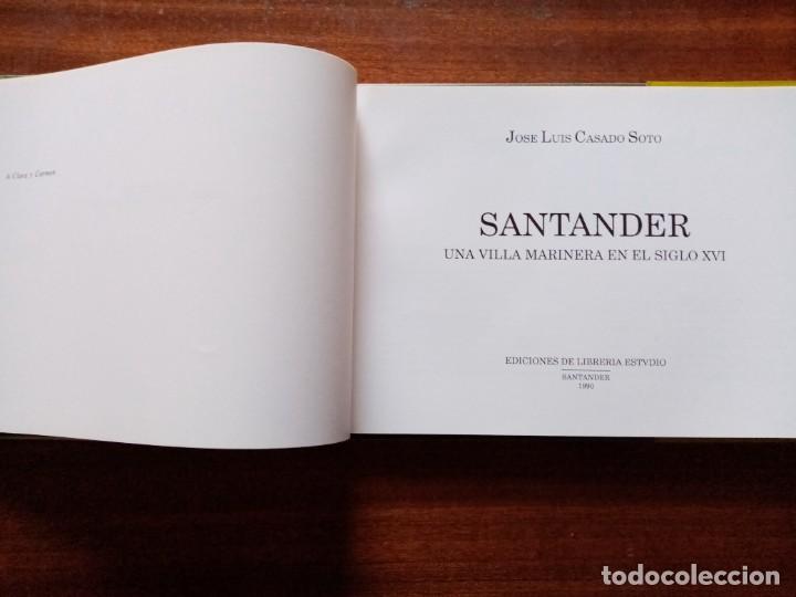 Libros: SANTANDER UNA VILLA MARINERA EN EL SIGLO XVI - Foto 4