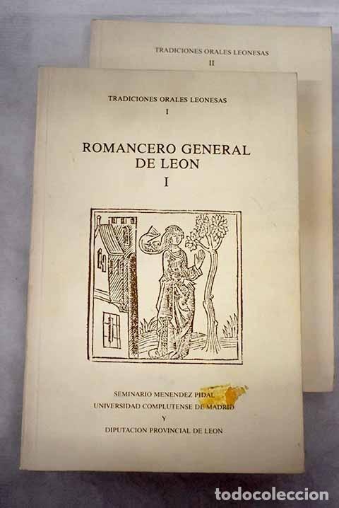 Libros: Romancero general de Le&oacute;n: antolog&iacute;a 1899-1989 - Foto 1