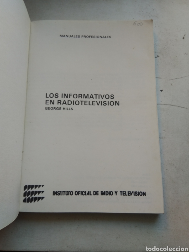 Libros: LOS INFORMATIVOS EN RADIOTELEVISI&Oacute;N/GEORGE HILLS - Foto 3