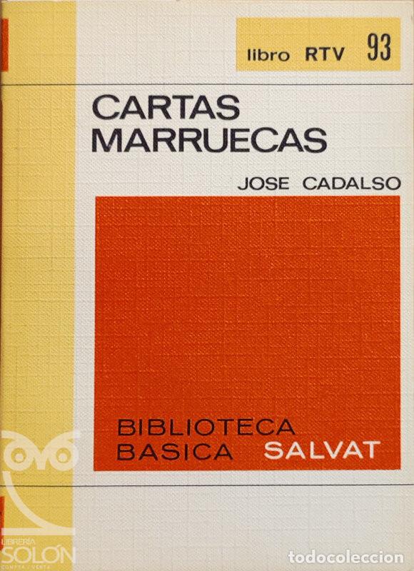 Libros: Cartas marruecas - Jose Cadalso - Foto 1