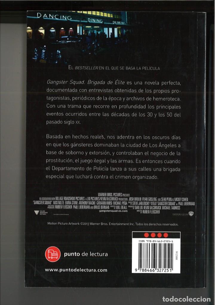 Libros: GANSTER SQUAD. BRIGADA DE &Eacute;LITE. Paul Lieberman - Foto 2