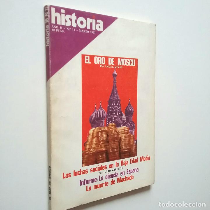Libros: VV. AA. - El oro de Mosc&uacute;. Las luchas sociales en la Baja Edad Media... (Historia 16, A&ntilde;o II, n&ordm; 11)