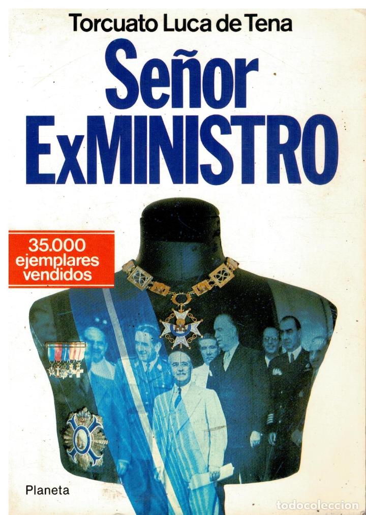 Libros: SE&Ntilde;OR EXMINISTRO. - Foto 1
