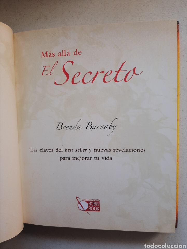 Libros: M&Aacute;S ALL&Aacute; DEL SECRETO - Brenda Barnaby - Foto 2
