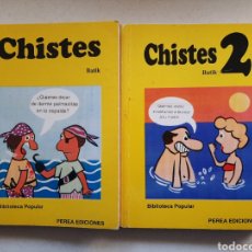 Libros: LOTE DOS LIBROS DE CHISTES - BATIK. Lote 321435993