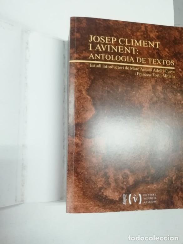 Libros: Josep Climent i Avinent: antolog&iacute;a de textos. Facs&iacute;mil 2014 - Foto 2