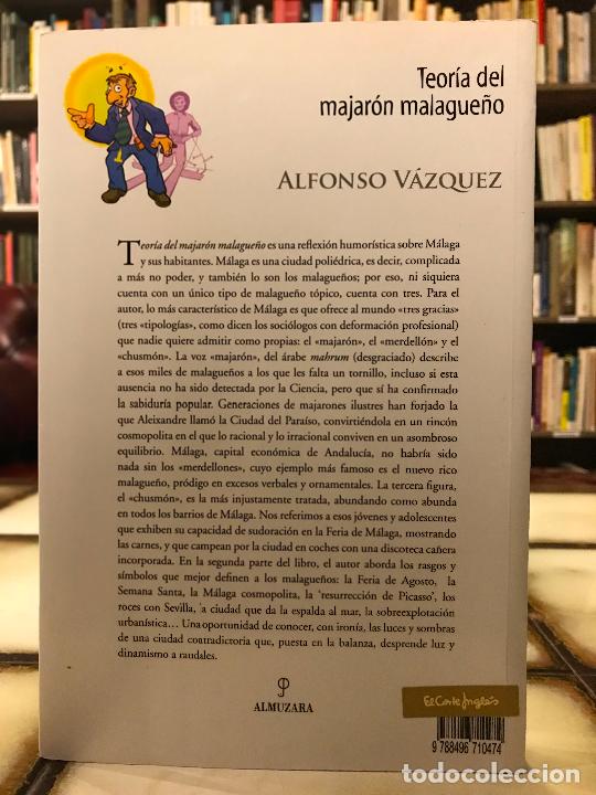 Libros: Teor&iacute;a del majar&oacute;n malague&ntilde;o. Alfonso V&aacute;zquez. - Foto 2